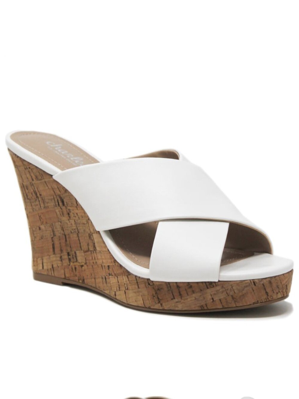 LATRICE Wedge Sandal 4-inch heel Charles by Charles David (Women's Size 6 1/2 M)